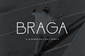 Braga Modern Sans Serif Font