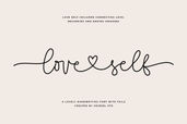 Love Self A Lovely Script Font