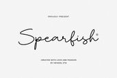 Spearfish Handwriting Font