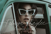 Merysville Modern Signature Font With Tails