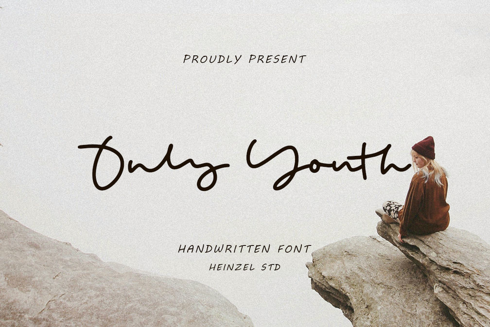 Only Youth Handwritten Font