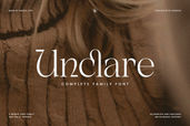 Unclare Modern Ligature Font
