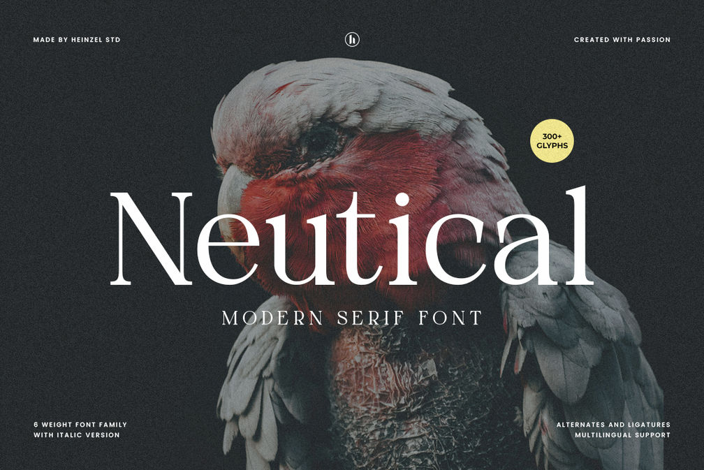 Neutical 6 Weight Serif Family Font