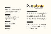 Pine Words Handwritten Font