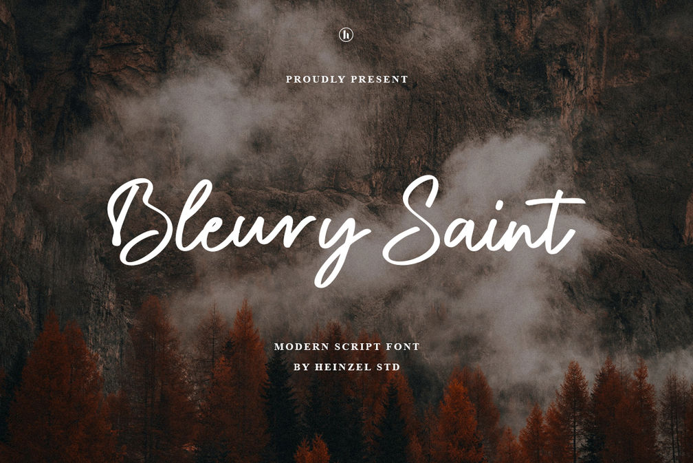 Bleury Saint Handwriting Font