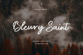 Bleury Saint Handwriting Font