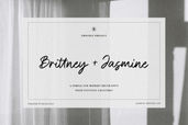 Brittney and Jasmine Brush Script Font