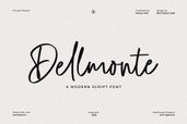 Dellmonte Casual Script Font