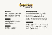 Swatches Handwritten Font