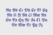 Engourdi is a bold blackletter font with medieval elegance.