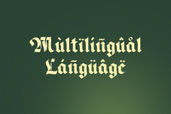 Magnefico is a bold blackletter font