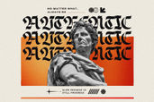 Magnefico is a bold blackletter font