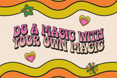 A bold and groovy The Psychedelic Peace font