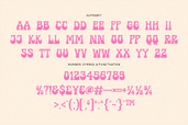 A bold and groovy The Psychedelic Peace font