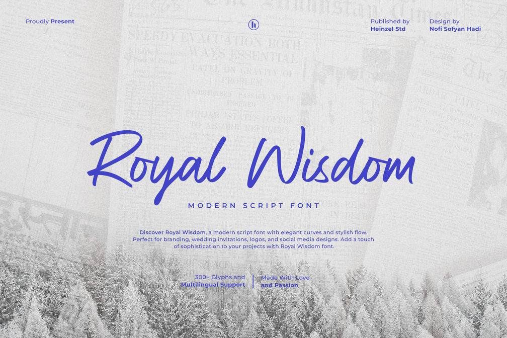 Royal Wisdom Script Font
