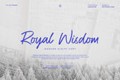 Royal Wisdom Script Font