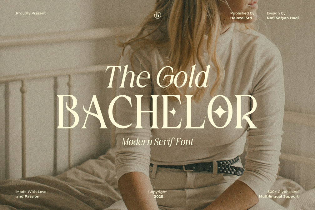The Gold Bachelor Serif Font