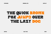 Volt Trix Display Font