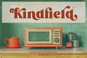 Kindfield Retro Serif Font