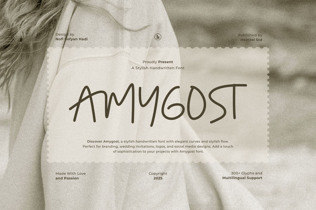 Amygost Handwritten Font