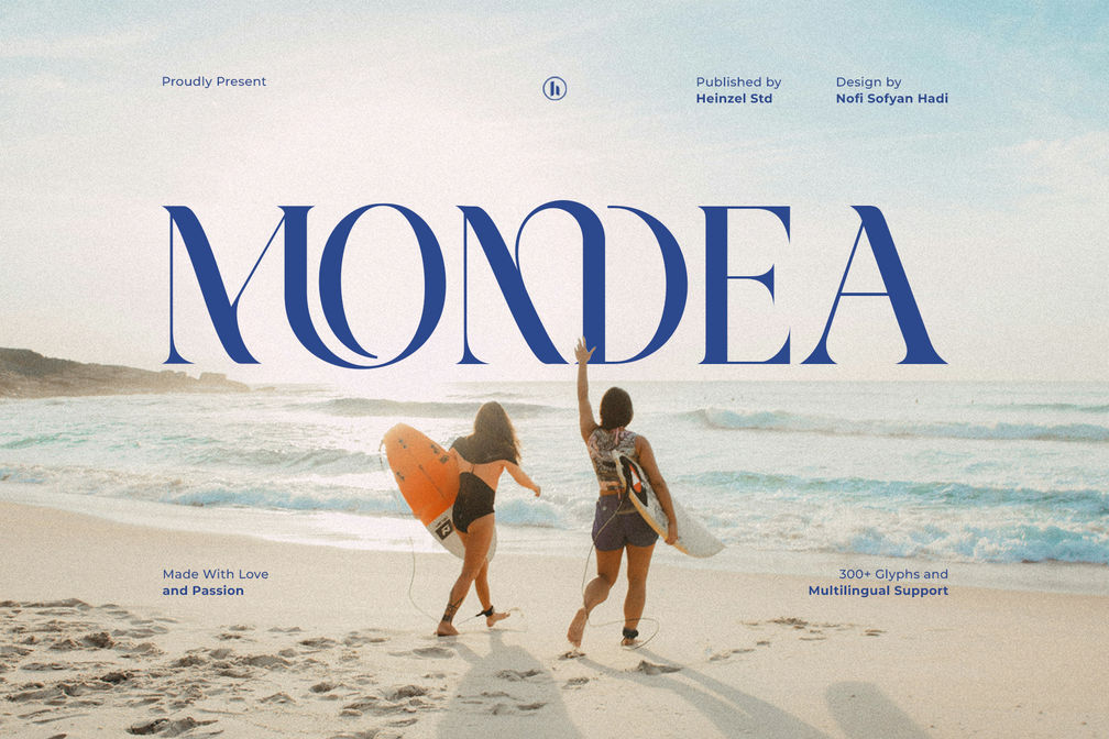 Mondea Modern Serif Font
