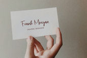 Silver Brown Modern Script Font