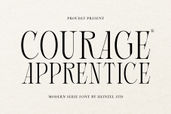 Courage Apprentice Serif Font