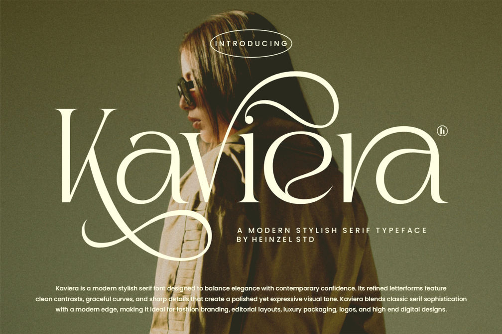 Kaviera Modern Stylish Serif Font