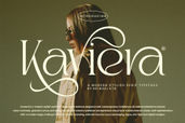 Kaviera Modern Stylish Serif Font