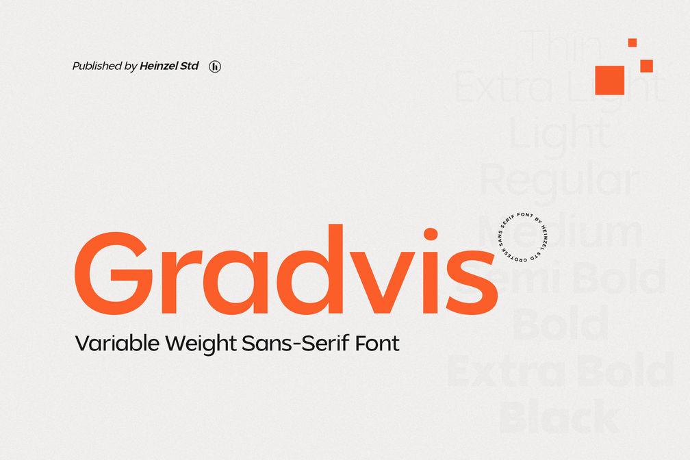 Gradvis Sans Serif Font