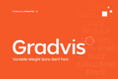 Gradvis Sans Serif Font