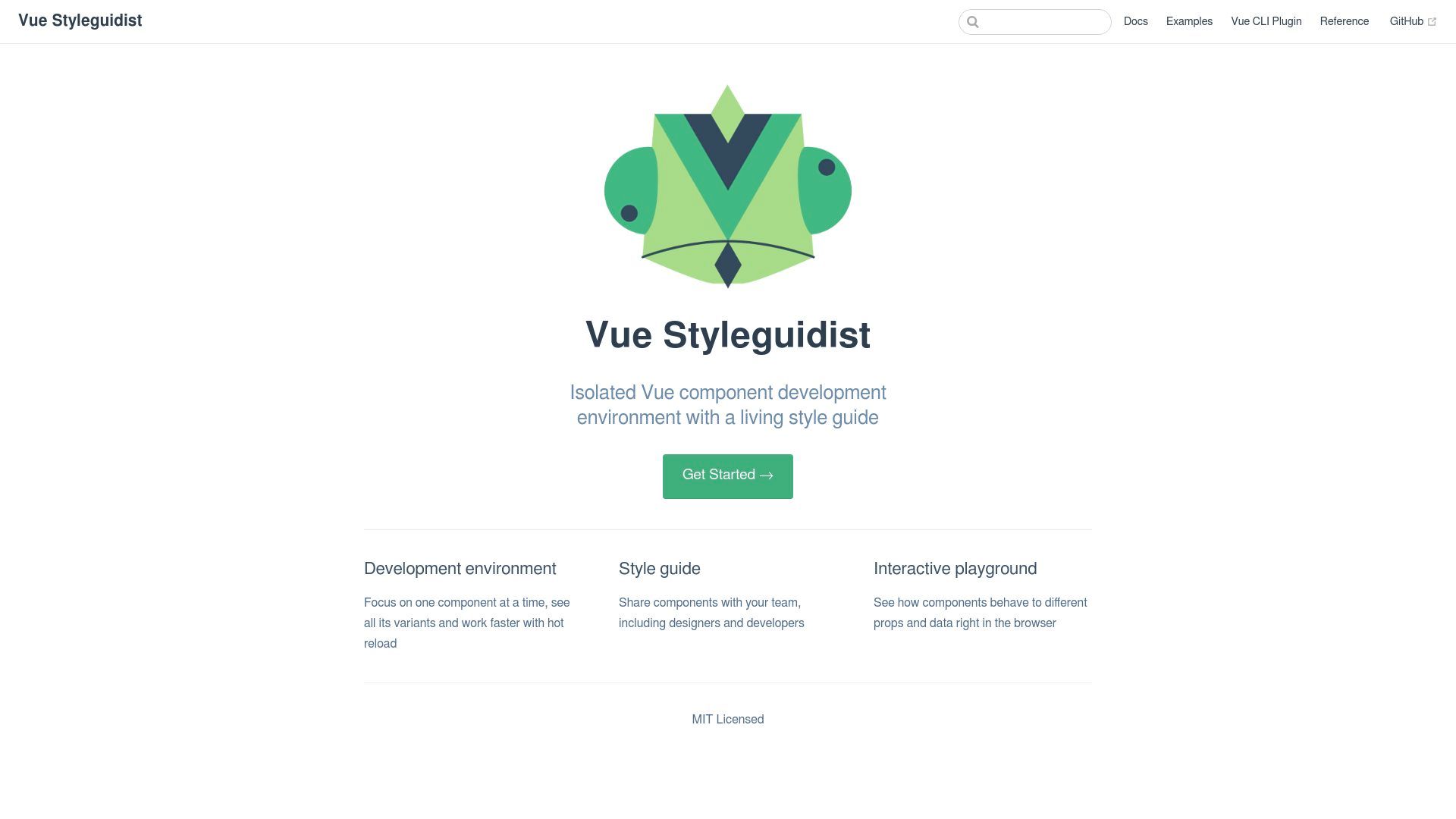 Vue Styleguidist Screenshot