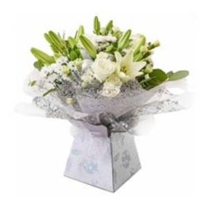 Delicate White Floral Arrangement