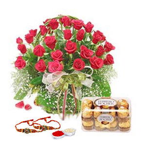 Amazing Roses & Chocolate Collection - Rakhi Special