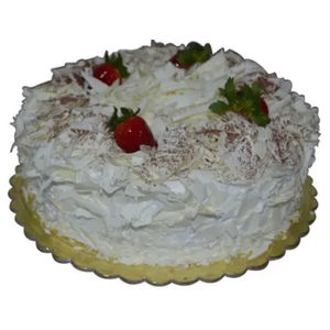 White Forest Cake