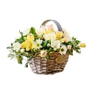 Lush Flower Basket