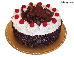 Black Forest 500gms Cake Addon