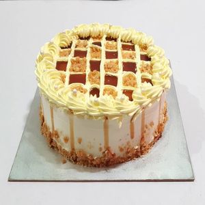 Caramel Butterscotch Delight Cake