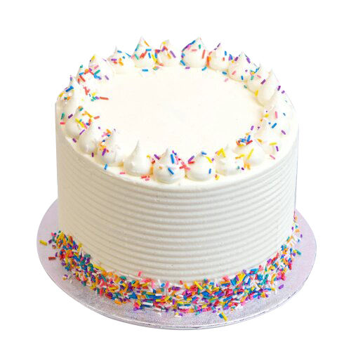 Sprinkle of Joy Vanilla Cake- Half Kg – Simla Sweets