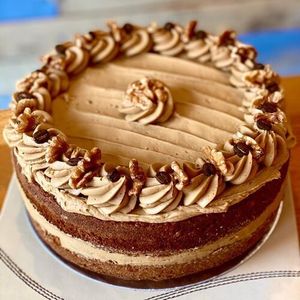 Coffee Walnut Cake