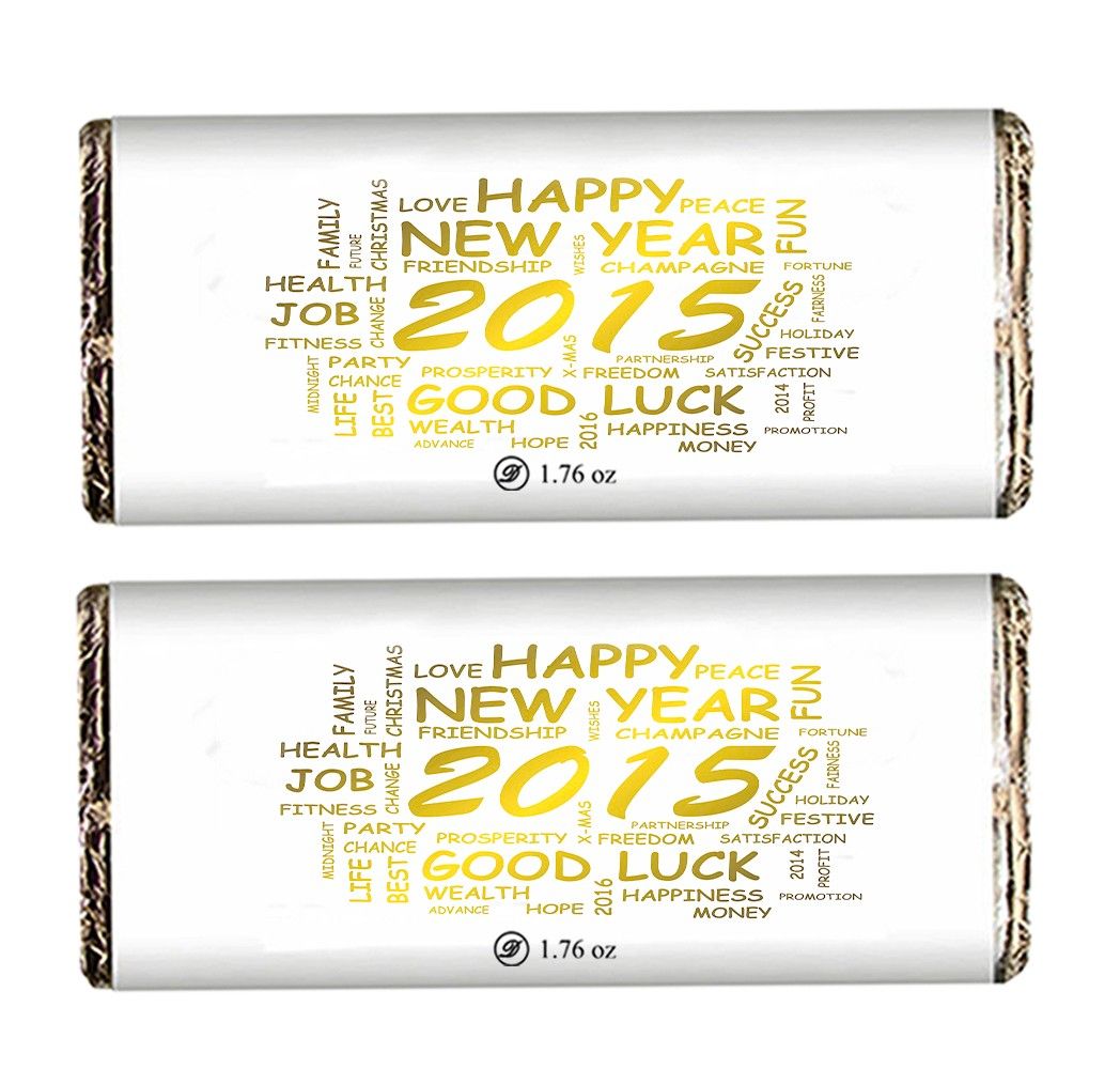 New Year Chocolate Bar New Year Chocolate Bar