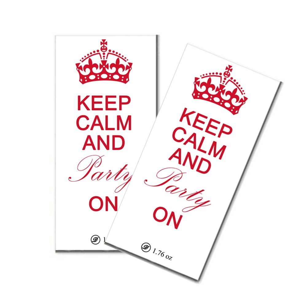 Keep calm and party on Keep calm and party on