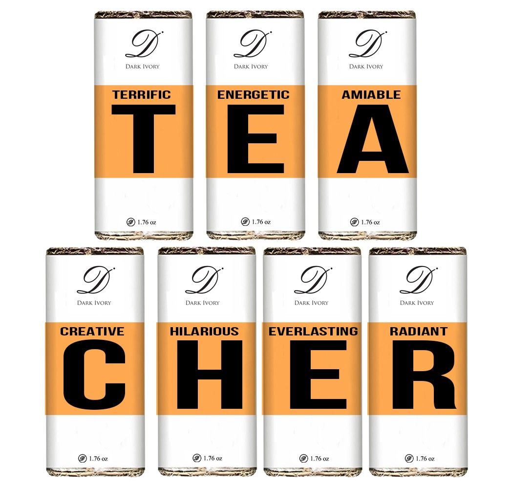 T.E.A.C.H.E.R. Chocolate bar T.E.A.C.H.E.R. Chocolate bar