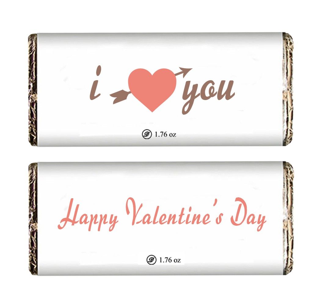 I Love You Valentine Chocolate Bars I Love You Valentine Chocolate Bars
