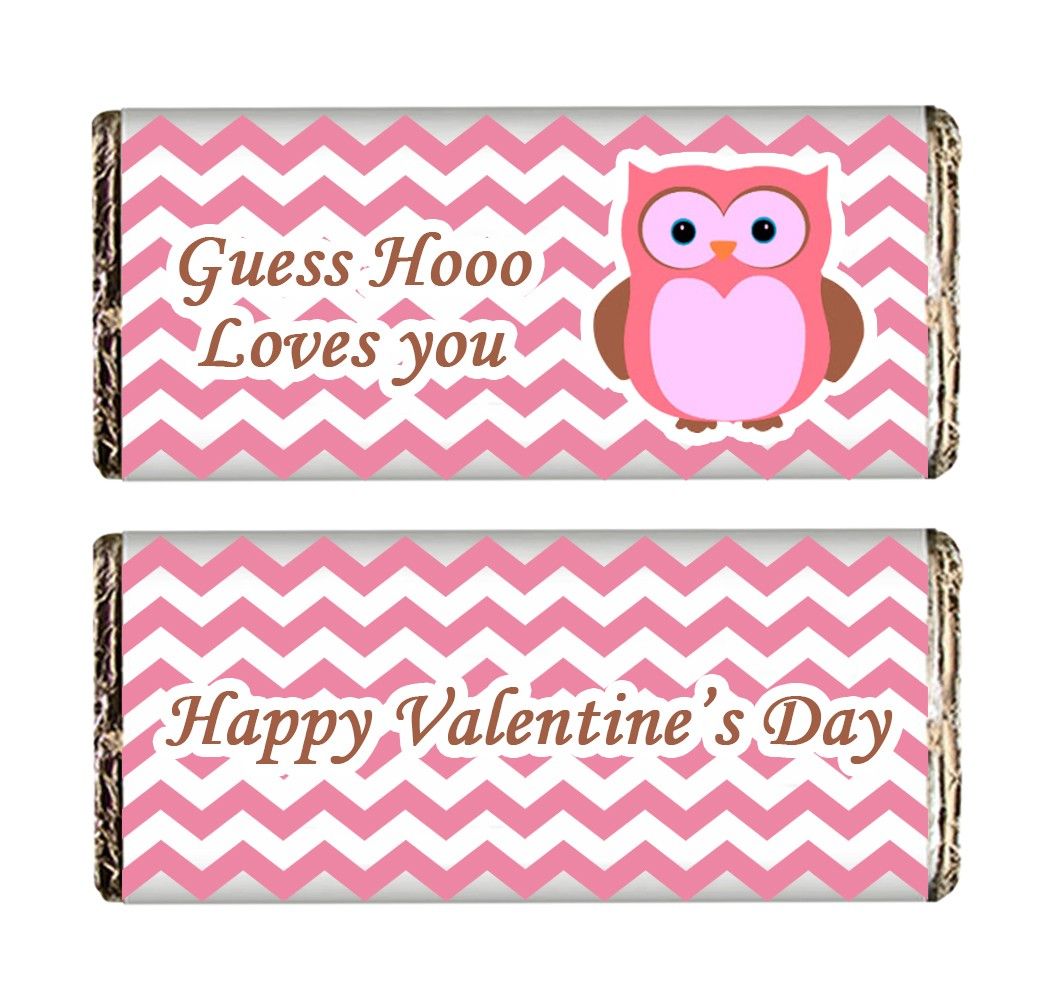 Love Valentine Chocolate Bars Love Valentine Chocolate Bars