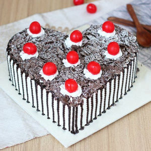 Black Forest Heart Shape 1 Kg