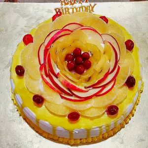 Juicy Fruits Delight Cake