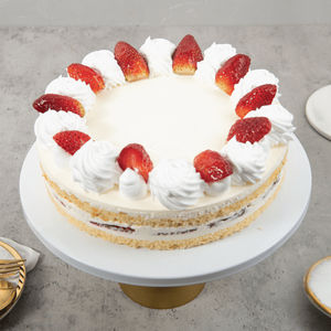 Sweet Strawberry Bliss Cake