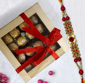 Rakhi Royale with Ferrero Rocher Elegance