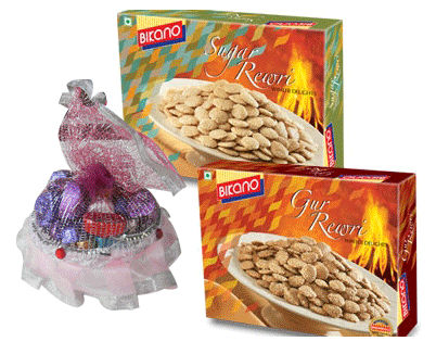 Bikano Sugar and Gur Rewari combo Bikano Sugar and Gur Rewari combo